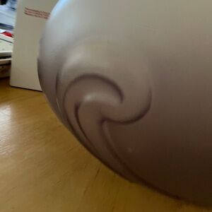 Art Deco Vase Frosted Glass